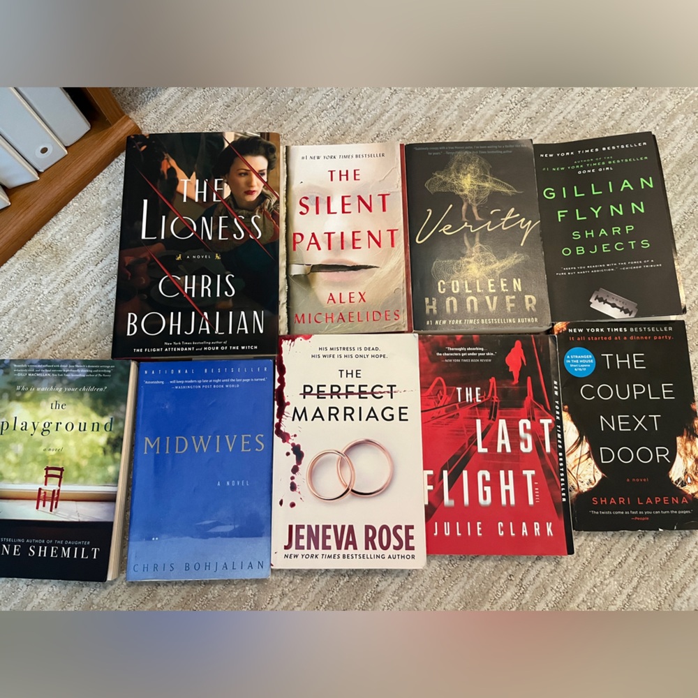 My favorite thrillers!